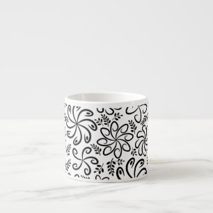 Belle Espresso Mug noir et blanc