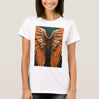 Belle et parfaite petite aile d'ange t-shirt