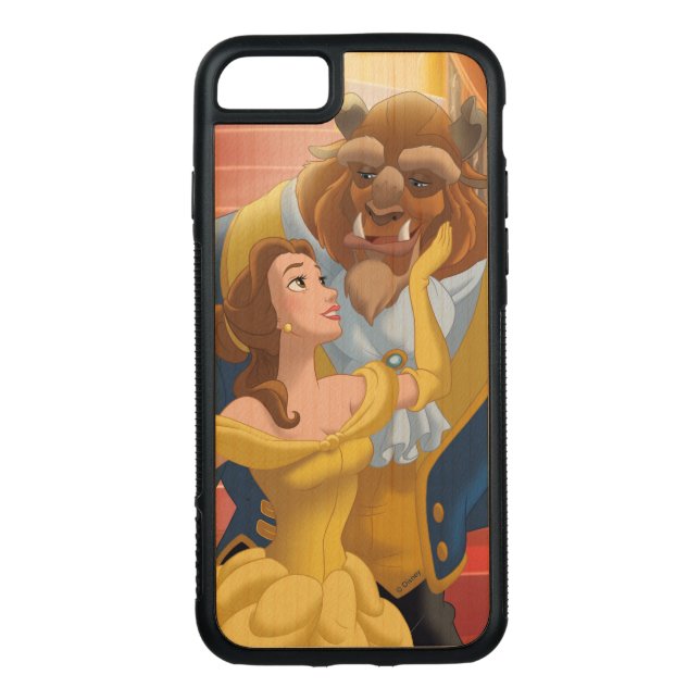 Belle | Fearless Carved Wood iPhone Case (Back)