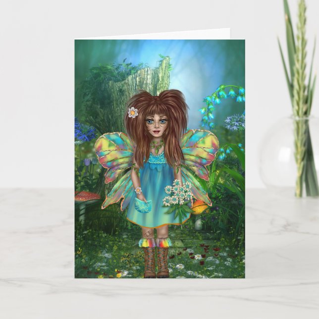 Belle Fée Toute Occasion Carte de voeux (Devant)