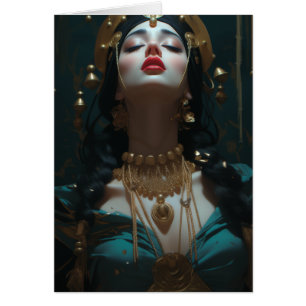 Belle Femme Blank Inside Salutation