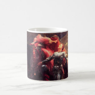 Belle femme sans tasse de pitié