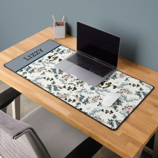 Belle Fleur Et Motif Jardin Bureau Mat