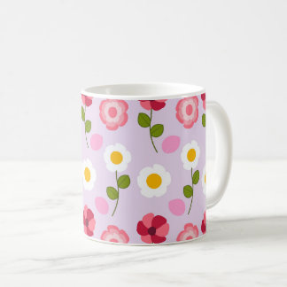 Belle Fleur Fleur Fleur Fleur Céramique Mug 11 oz