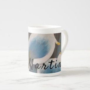 Belle Fleur Personnalisée Os Chine Mug
