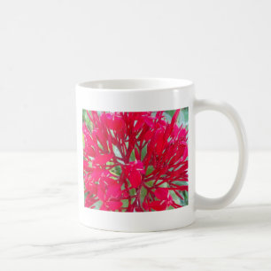 Belle Fleurs rouges fantastiques Mug à deux images
