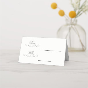 Belle floraison Cartes de mariage pliées