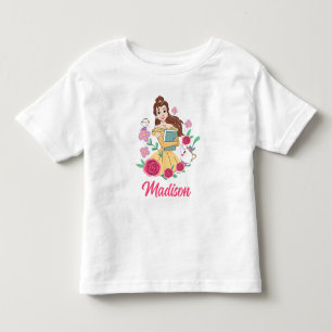 Belle & Friends Bookish Blooms Toddler T-shirt
