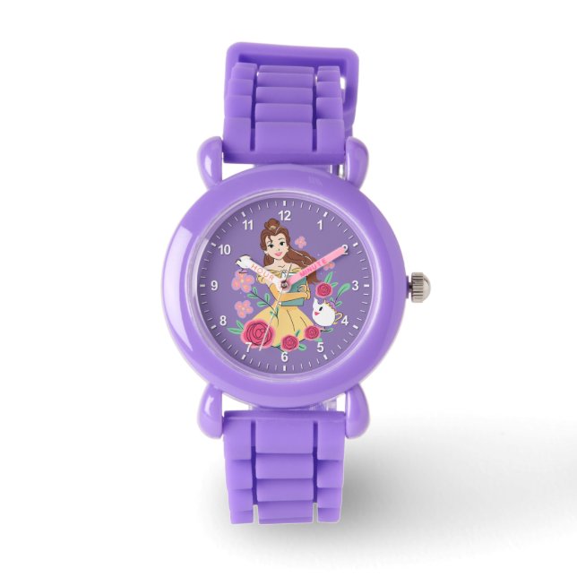 Belle & Friends Bookish Blooms Watch (Front)