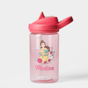 Belle & Friends Bookish Blooms Water Bottle