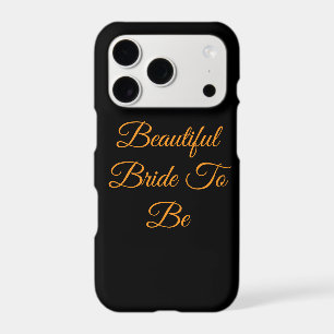 Belle future mariée pour coques d'iPhone