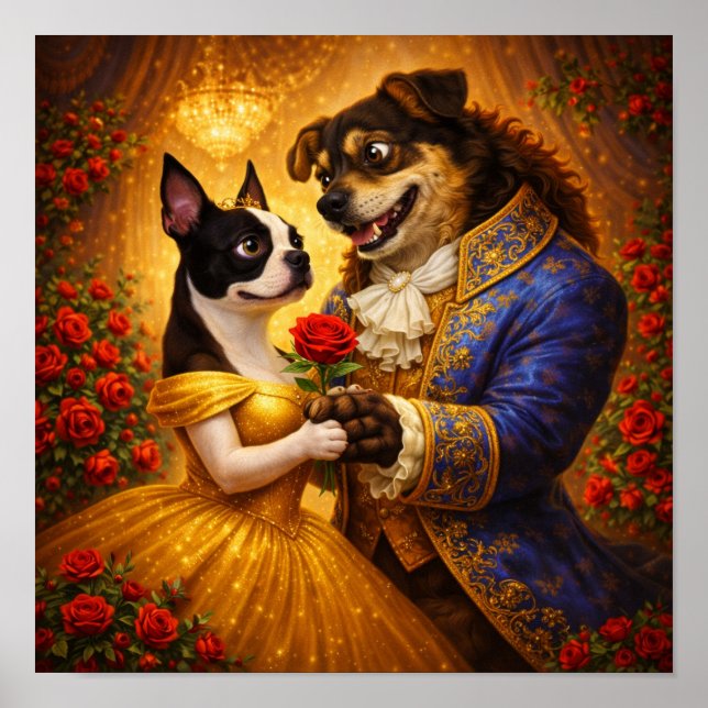 "Belle & Gaston" Poster (Front)