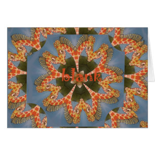 Belle Giraffe colorée extraordinaire africaine vie