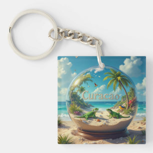 Belle globe de plage de Curacao