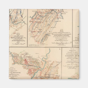 Belle Grove battle Magnet