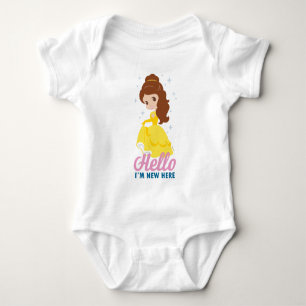 Belle Hello I'm New Here Baby Bodysuit