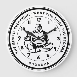 Belle horloge murale inspiration Bouddha