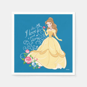 Belle   I Love A Good Story Napkin