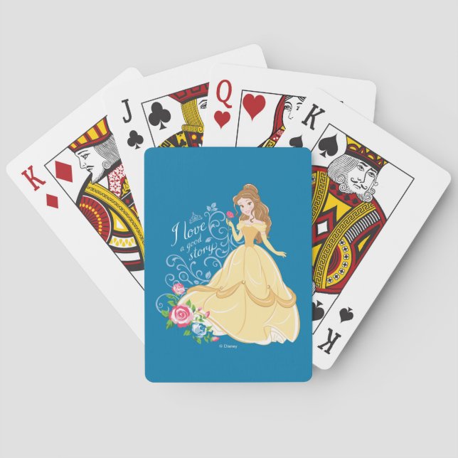 Belle | I Love A Good Story Playing Cards (Back)