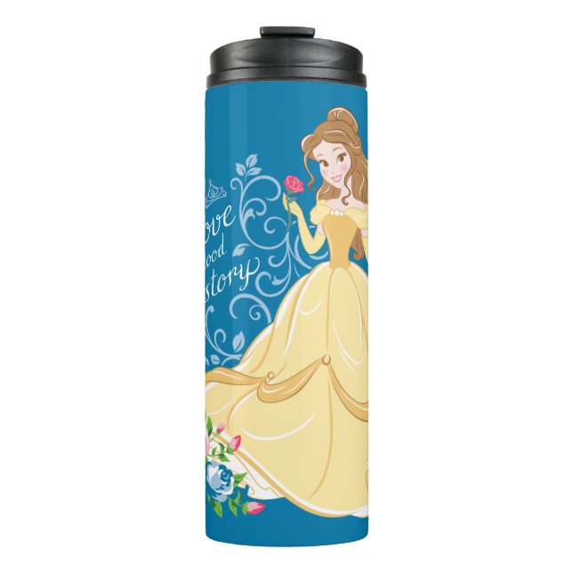 Belle | I Love A Good Story Thermal Tumbler (Front)