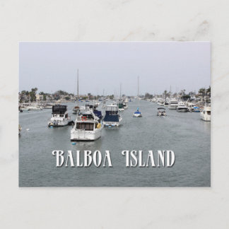 Belle île de Balboa, CA, carte postale !