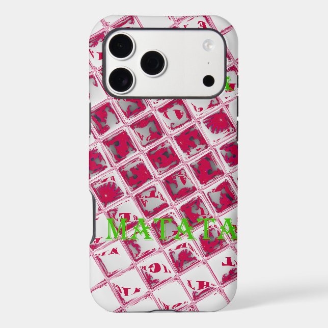 Belle image Extraordinaire rouge stylish miroir (Verso)