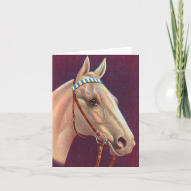belle impression de cheval blanc (Devant)