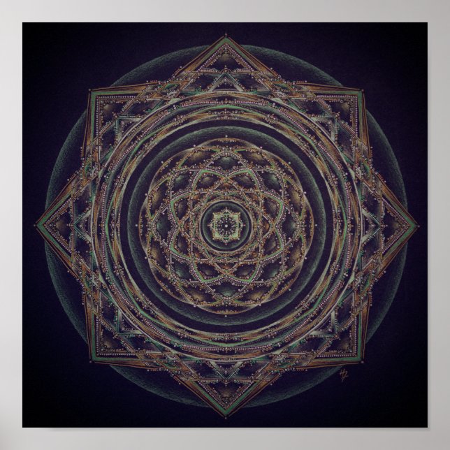 Belle impression Mandala (Devant)