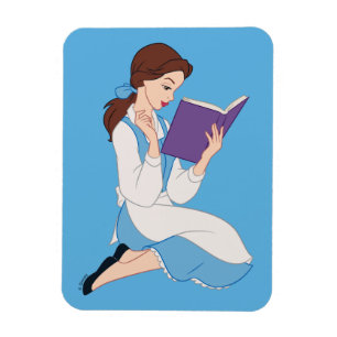 Belle in a Book Magnet