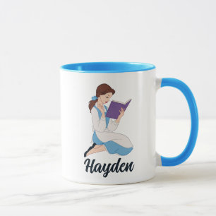 Belle in a Book Mug
