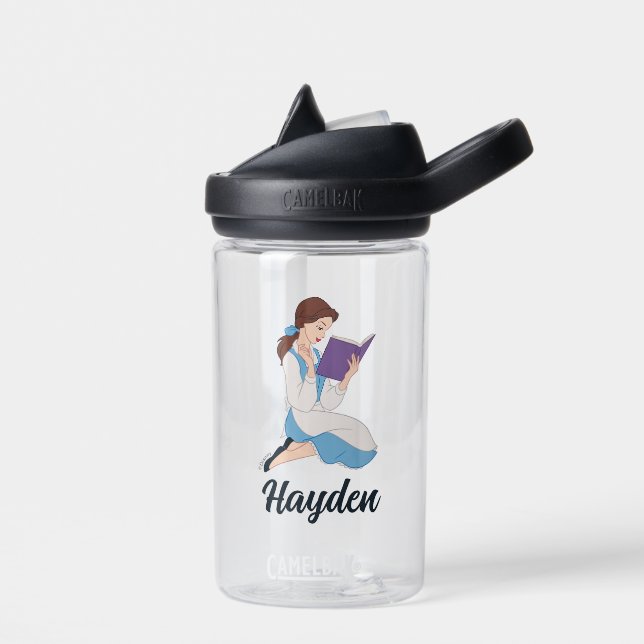 Belle in a Book Water Bottle (Left)