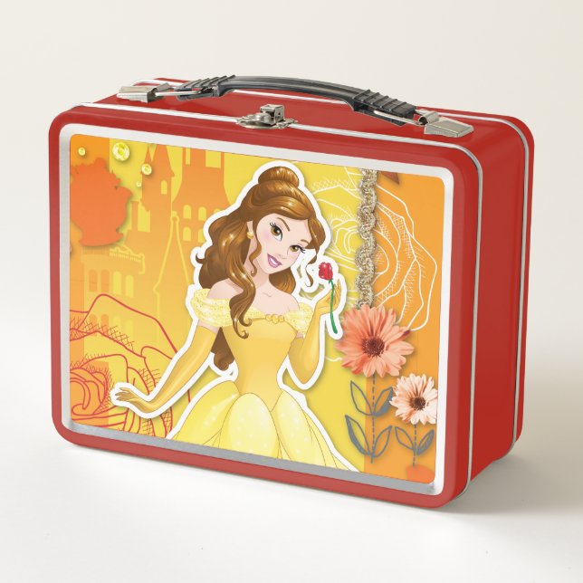 Belle - Inspirational Metal Lunch Box (Front)