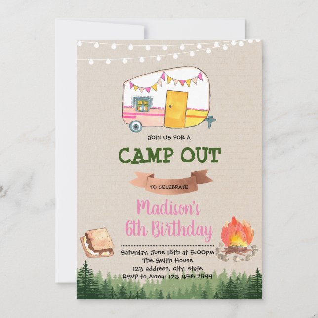 Belle invitation à fêter la fête (Devant)