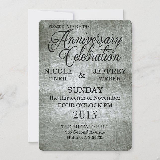 Belle invitation d'anniversaire de bidon de 10 ans (Devant)