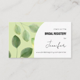 Belle invitation feuilles d'eucalyptus verdure
