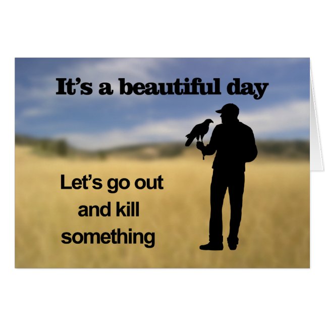 Belle journée pour la Falconry (Devant horizontal)