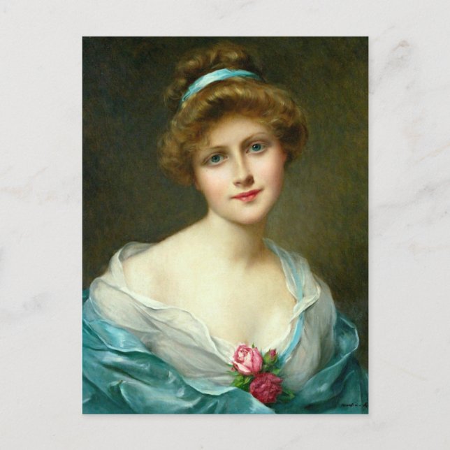 Belle Lady Green Dress_GC - Carte postale (Devant)