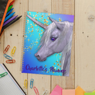 Belle licorne blanche Personnalisée
