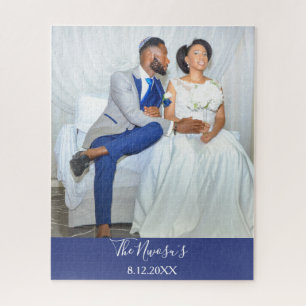 Belle mariée Mariage et Groom Jigsaw Puzzle