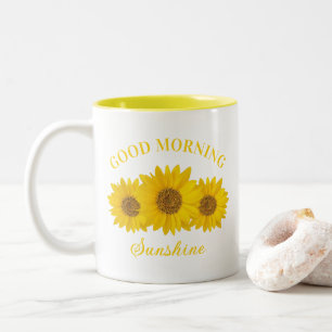 Belle Matinée Sunshine Tournesol Café Mug