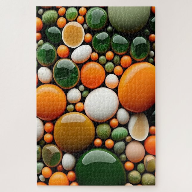 Belle Mélange de couleurs pour Pebbles Puzzle (Vertical)