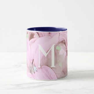 Belle Mug à l'aquarelle rose