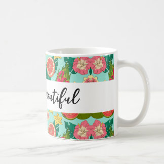 Belle Mug en céramique Aloha