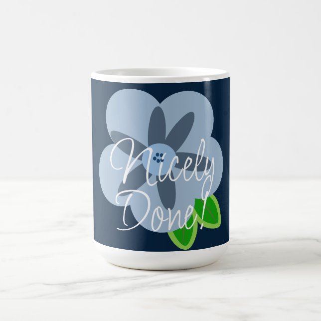 Belle Mug Fleur Bleue (Centre)