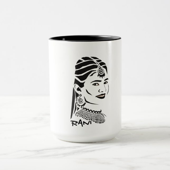 Belle Mug Rani Indien (Centre)