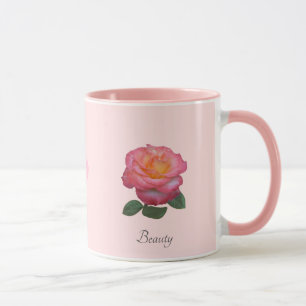 Belle Mug Rose Flower