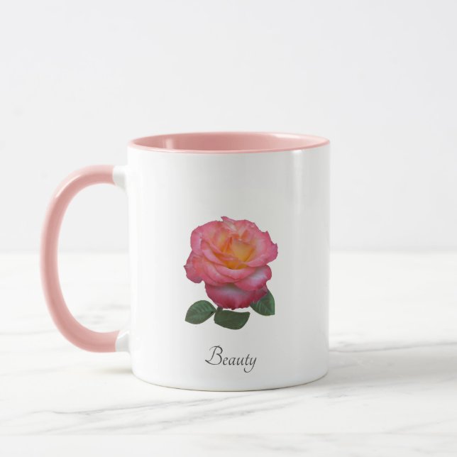 Belle Mug Rose Flower (Gauche)