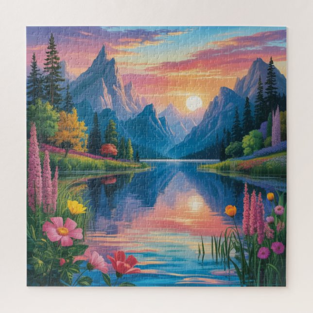 Belle nature Paysage Puzzle (Vertical)