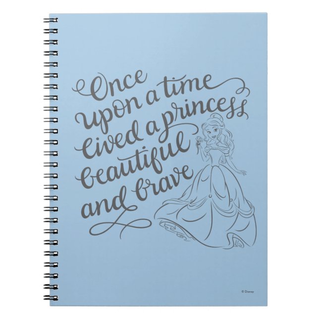 Belle |Once Upon A Time Notebook (Front)