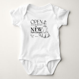 Belle   Open Your Heart to New Adventure Baby Bodysuit